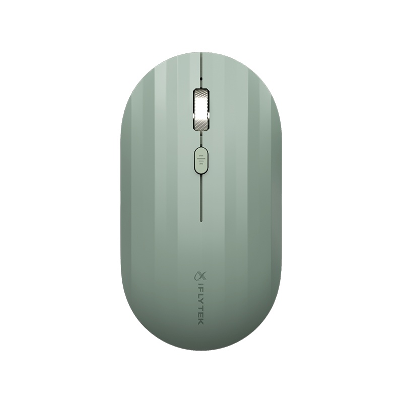 科大讯飞智能鼠标M110 语音鼠标 无线办公 便携鼠标 电脑笔记本2.4G通用 语音输入打字翻译 绿色