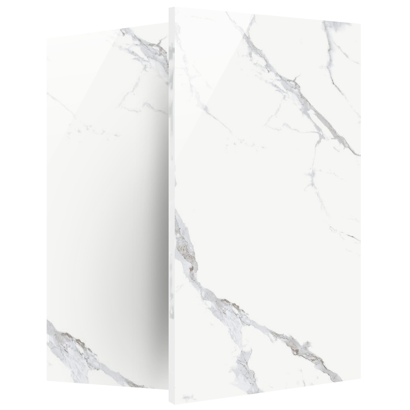 斯米克大理石瓷砖600*1200墙砖地砖白色防滑客厅餐厅通体砖雕刻白