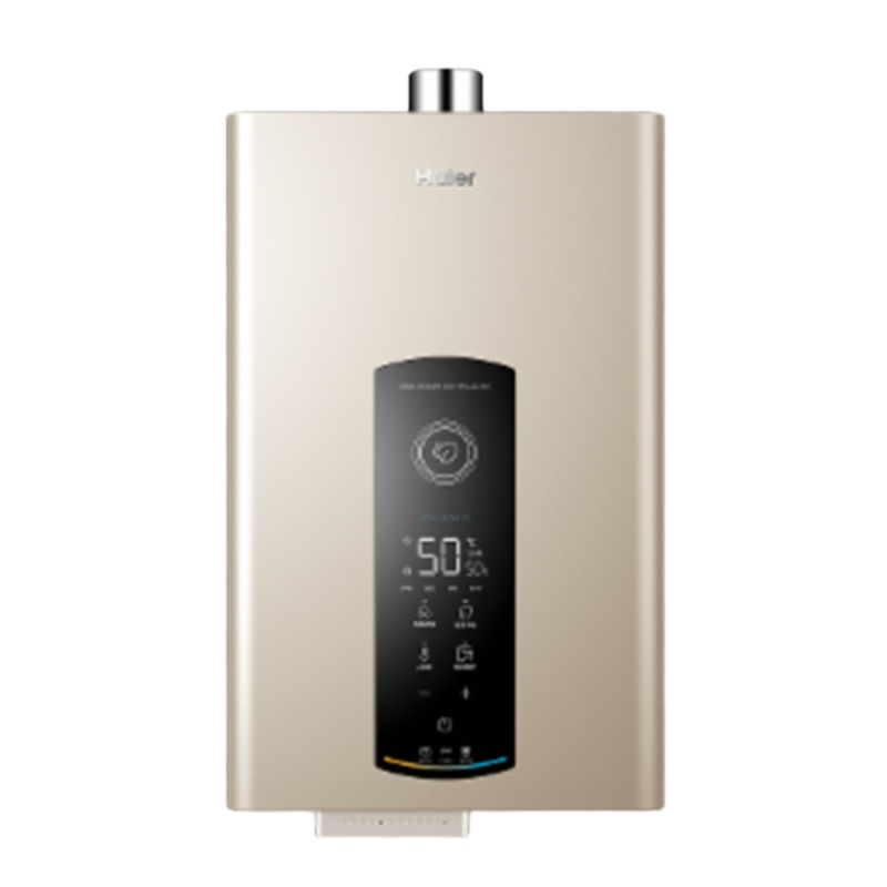 Haier/海尔16升燃气热水器 水气双调快速加热智能控制家用天然气热水器 智能感温防冻节能省JSQ30-16ZA3U1