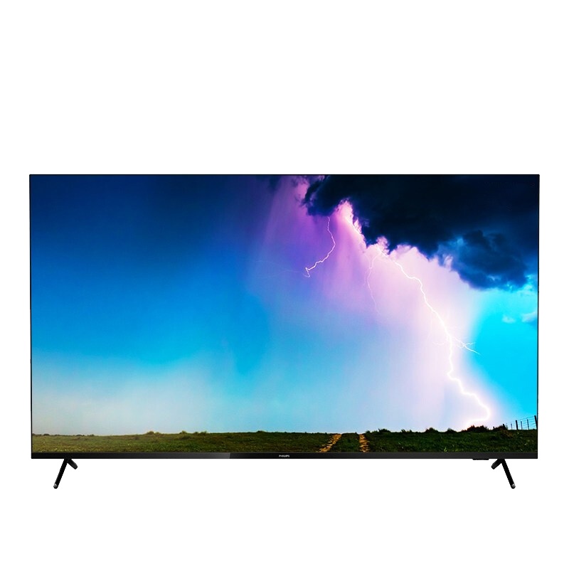 飞利浦电视机 55英寸 全面屏4K超清抗蓝光护眼人工智能语音电视 55PUF7355