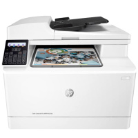 惠普hp m181fw彩色激光打印机无线打印复印扫描传真多功能一体机替HP177FW无线商用激光一体机鼓粉一体打印机 套三