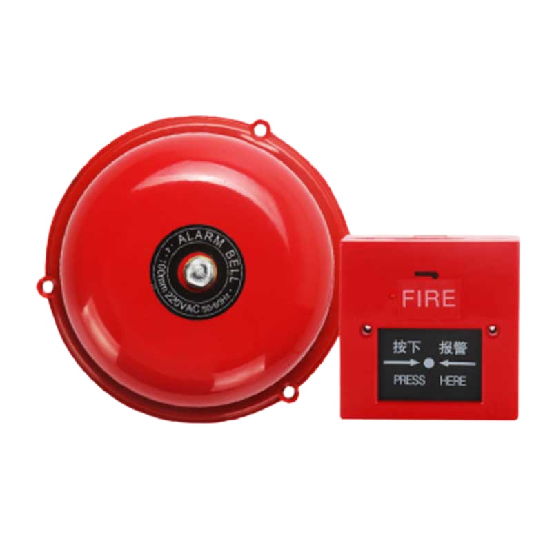 3M消防铃4寸火灾铃报警器酒店工厂验厂火消防电铃抢修铃