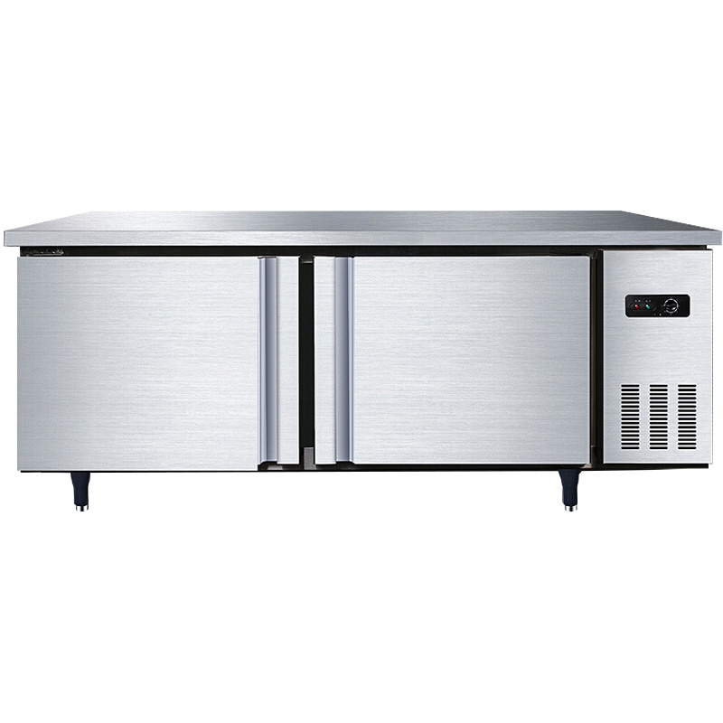 迈迪菲 1.5米全冷冻平冷操作台 商用厨房操作台冰柜 不锈钢保鲜柜卧式冷柜商用冰箱工作台冰柜 机械控温