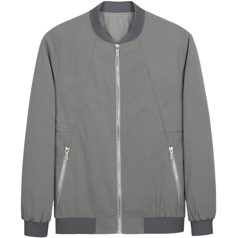 千纸鹤男士棒球领夹克外套2020年春季青年时尚休闲茄克30477