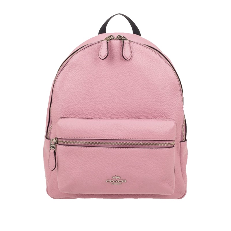 蔻驰（COACH）奢侈品奥莱款女士背包时尚潮流双肩包纯色皮质30550 SVQU