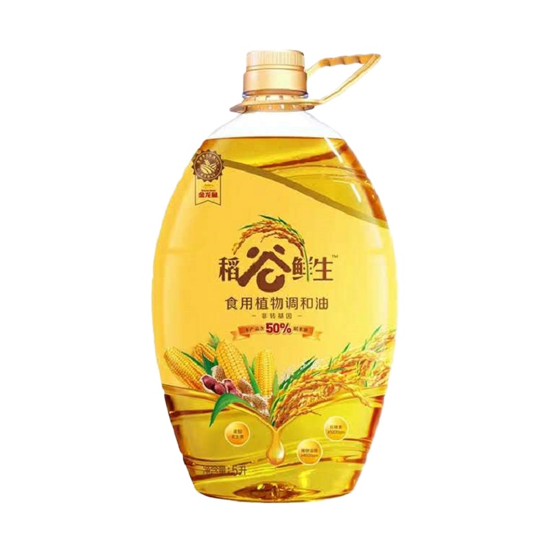 金龙鱼稻谷鲜生食用植物调和油5L