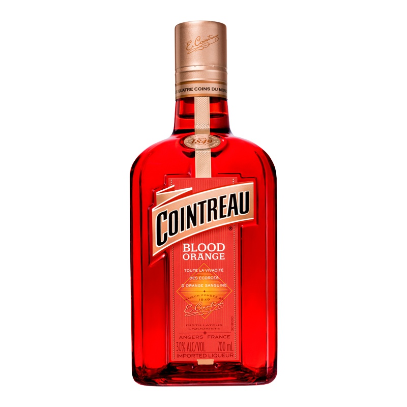法国进口洋酒 君度(Cointreau)血橙风味力娇酒 烘培酒 700ml