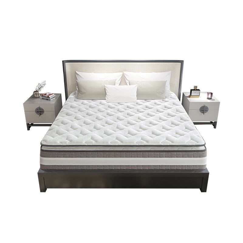 喜临门床垫 自由天空 双层自由可拆卸高纯度进口天然乳胶独袋弹簧床垫 护脊椰棕软硬两用 26cm