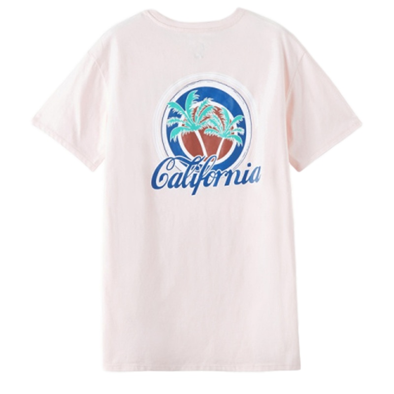 【专柜同款】2020新款夏季拉夏贝尔纯棉T恤短袖女装设计感中长款上衣10020816