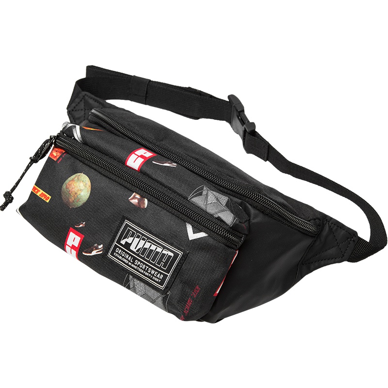 Puma彪马 Academy系列男女款腰包 便携运动包 075855