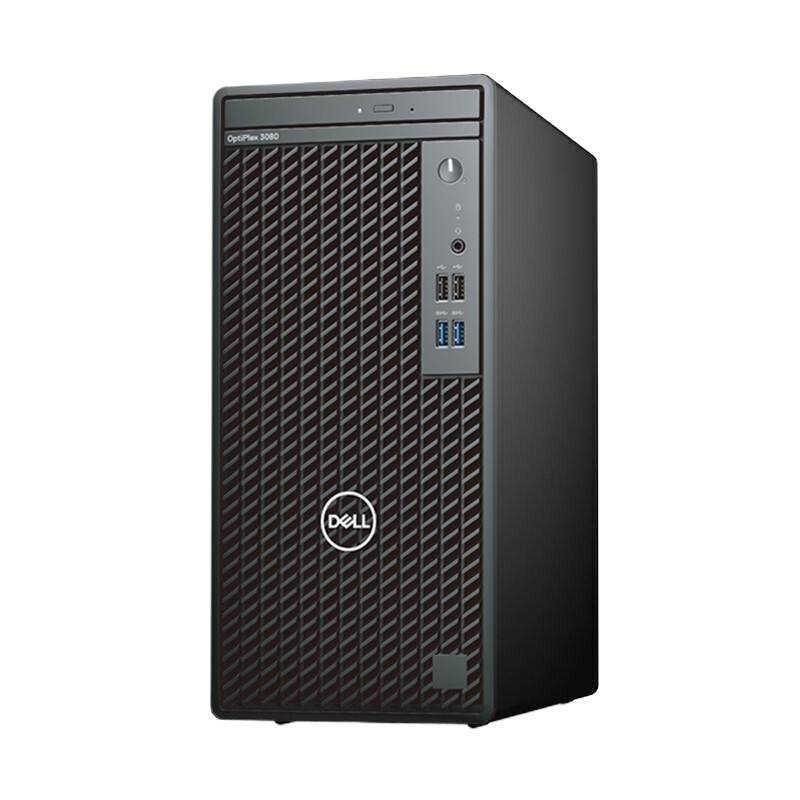 戴尔(DELL) 3080MT 21.5寸台式电脑整机 I5-10500-4G-1T+128 -Win10H
