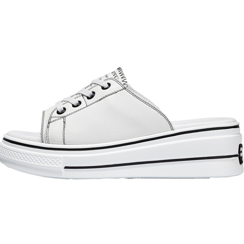 马克华菲厚底凉拖鞋女2020夏季新款韩版百搭时尚外穿网红增高一字拖ins潮