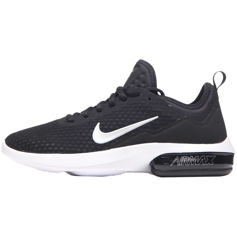 NIKE耐克女鞋跑步鞋AIR MAX气垫缓震舒适运动鞋 908992 908992-001黑+金属银+冷灰