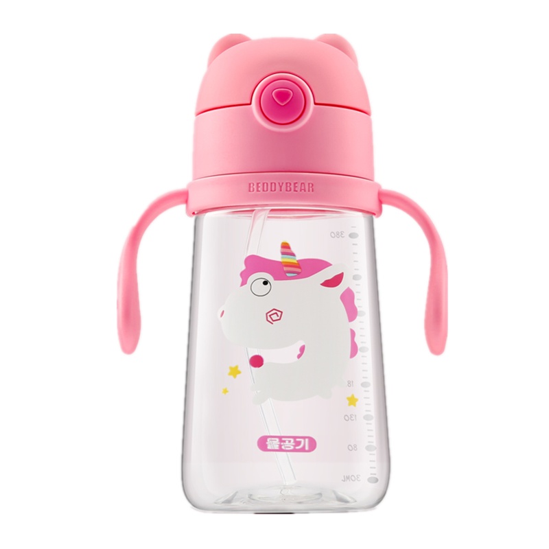 奥特曼学饮杯杯具熊儿童水杯幼儿园宝宝防漏吸管杯 儿童防摔防呛学饮杯BEDDYBEAR奥特曼