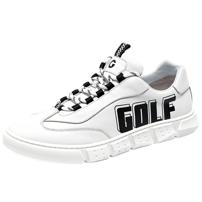 高尔夫/GOLF男鞋新款男士真皮轻便时尚潮流户外鞋子防滑耐磨休闲鞋男