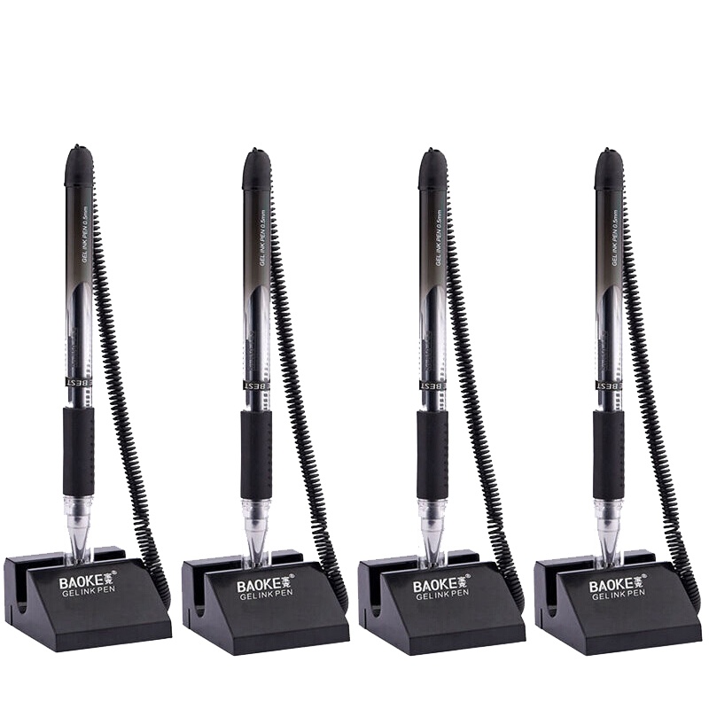 宝克 NO850 台笔0.5mm 黑色 24支装