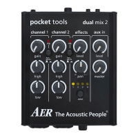 沃森AER Dual Mix 2代 双通道多功能民谣电箱木吉他前级DI 升级款