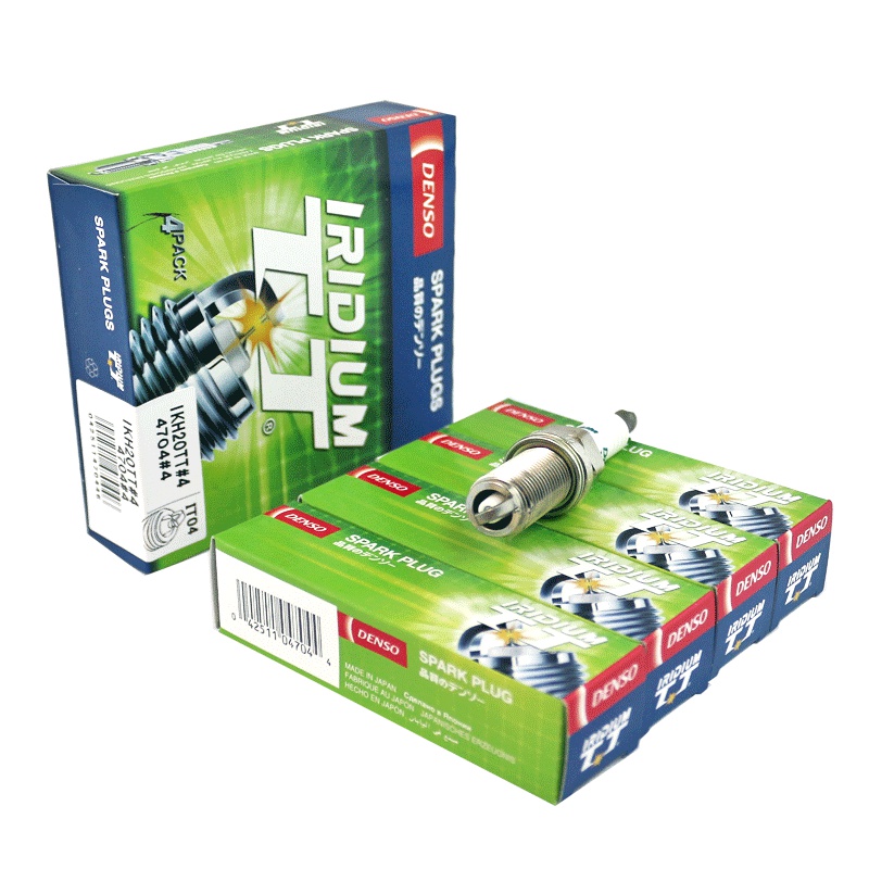 电装(DENSO)TT双铱金火花塞IKH20TT适用于标致/408/508/普拉多/酷路泽/雪铁龙(单支装)