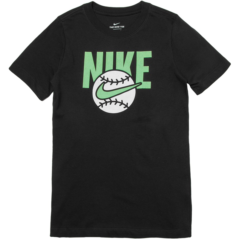 NIKE耐克 2019新款 男童运动短袖 儿童大童跑步训练健身舒适透气柔软轻便T恤 AR5266