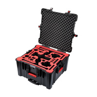 酷客(KUKE)PGYTECH 悟2飞机安全箱防水 Inspire2电池收纳箱双层用于DJI无人机配件 悟2飞机专用
