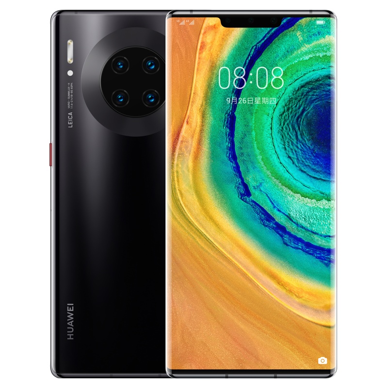 华为/HUAWEI Mate 30 Pro 8GB+128GB 亮黑色  超曲面环幕屏 麒麟990智慧芯片 4000万徕卡四摄 移动联通电信4G全网通手机