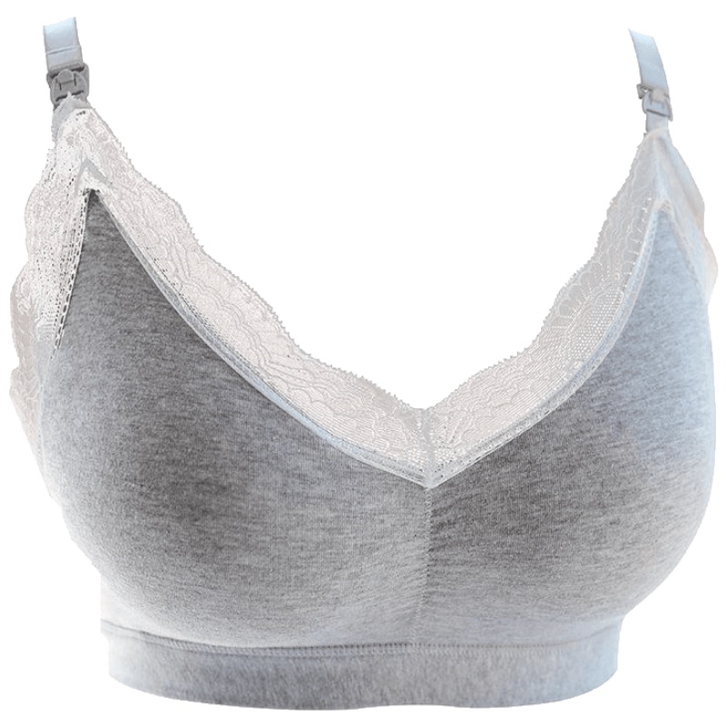 哺乳文胸喂无钢圈聚拢全棉奶孕妇内衣怀孕期纯棉舒适胸罩薄款