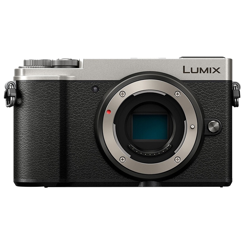 松下(Panasonic)Lumix GX9 单机身 微单相机 电磁快门 黑白模式( GX85升级版)银色