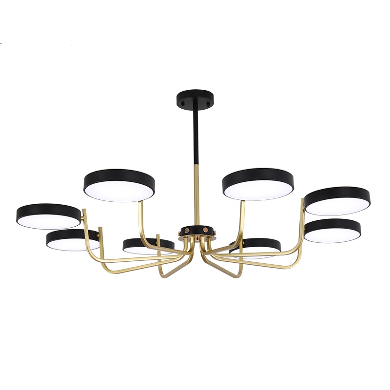 七只蚂蚁 北欧灯客厅灯餐厅吊灯 简约现代创意时尚铁艺咖啡吧台灯马卡龙灯具其他 带木马卡龙彩色吊灯多头铁艺 吊灯具9013