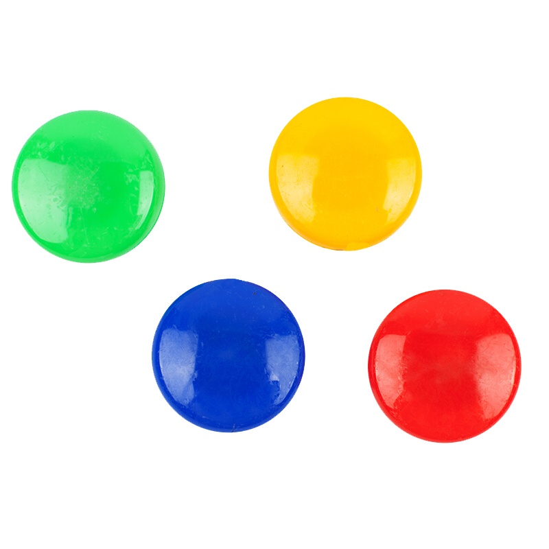 得力(deli) 48粒装28mm强磁粒白板专用磁扣