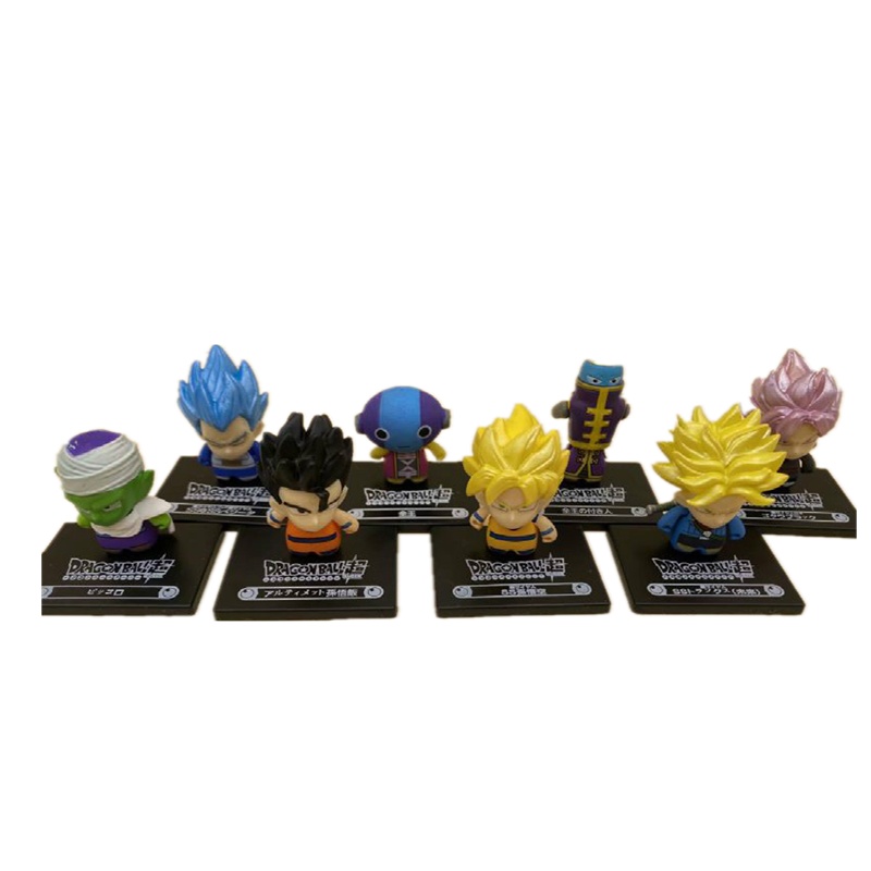 梦幻工场8款七龙珠第二弹 特兰克斯 全王随从 扎马斯 贝吉塔 盒蛋模型手办模型摆件
