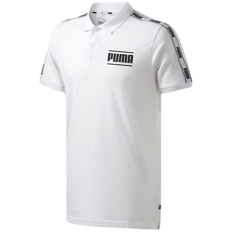 PUMA彪马男装运动服休闲上衣翻领半袖POLO衫845058