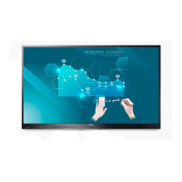 海信(Hisense)LED65W20U电子海报屏58英寸 显示交互式 办公投影仪 显示屏