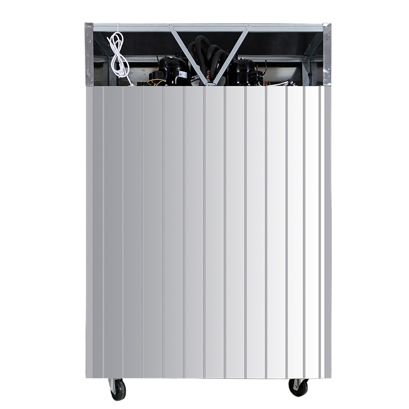 七星(sevenstars)四门冰箱四门厨房冰柜商用双机双温冷藏冷冻厨房柜