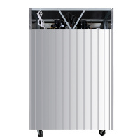 七星(sevenstars)四门冰箱四门厨房冰柜商用双机双温冷藏冷冻厨房柜