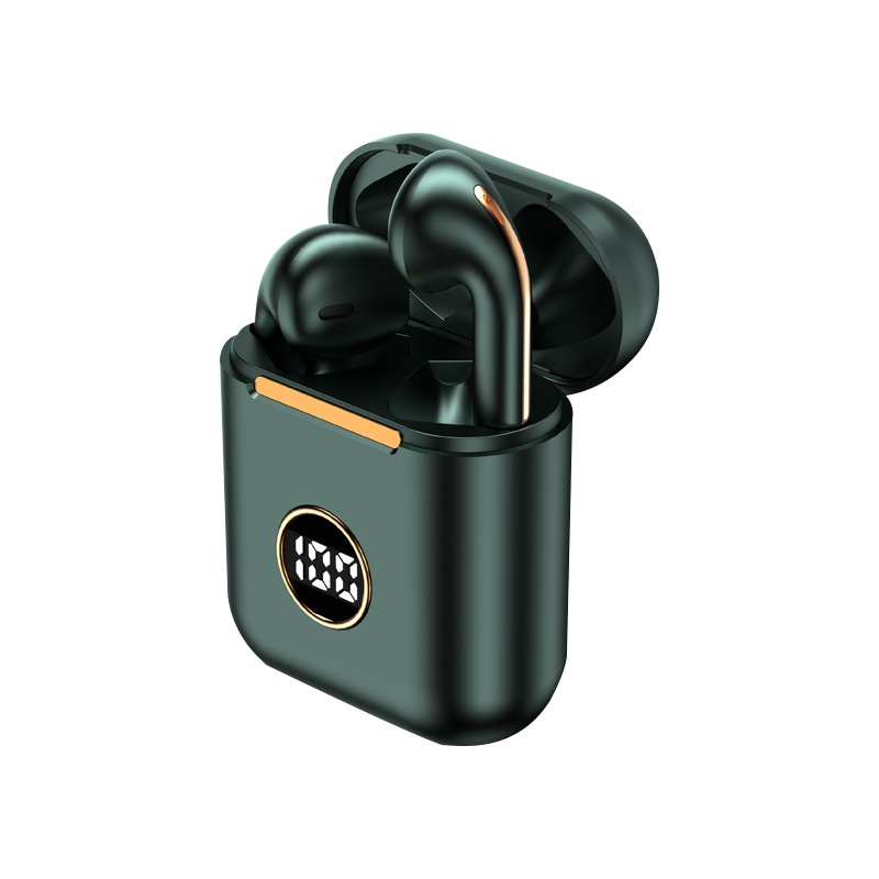 塔菲克(TAFIQ)无线蓝牙耳机双耳运动型适用华为p20p30p40pro正品荣耀官方标配/升级版[暗夜绿]