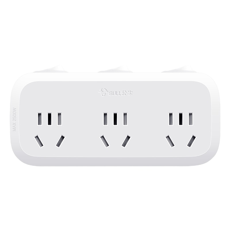 公牛(BULL)GN-9333 新国标 三位分控开关转换器 白色(单位:个)