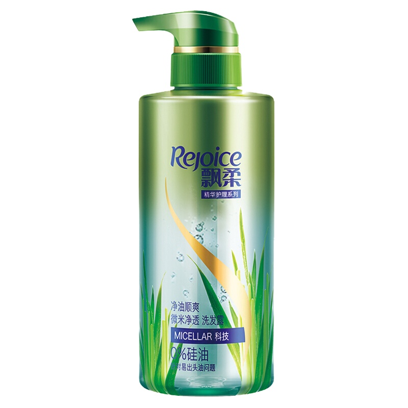 飘柔 净油顺爽微米净透洗发露 300ML 两瓶装