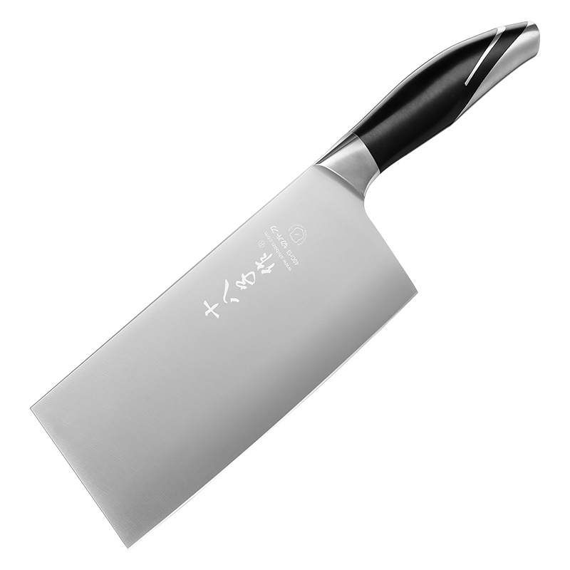 十八子作SL1507-B锋芒切片刀不锈钢厨房菜刀家用阳江菜刀水果刀多功能刀刀具 套装厨房刀具菜刀400系列