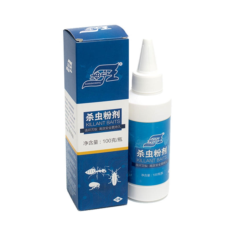 坤宁王 家庭害虫通用臭虫潮虫跳蚤虱子蚂蚁杀虫粉剂100g