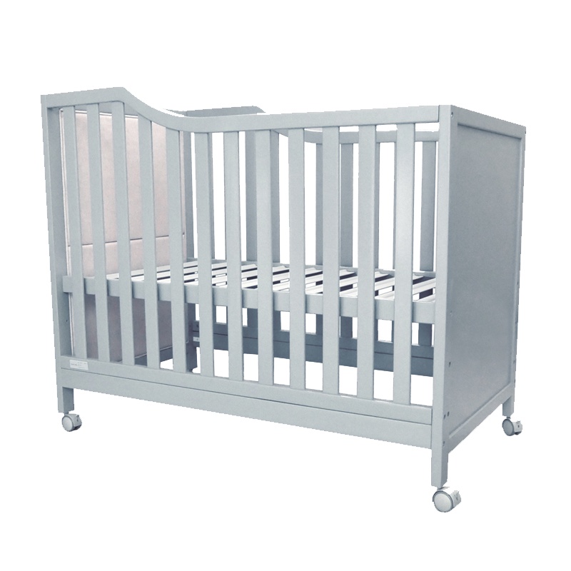 Horstel iSleep德国赫思OKECB1831摩羯座环保实木北欧风软包婴儿床带滚轮