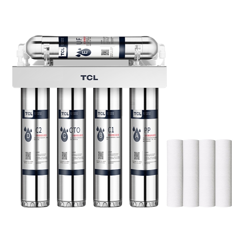 TCL箱式超滤机TCLTU715-5净水器家用直饮厨房自来水龙头过滤器前置净化器超滤净水机