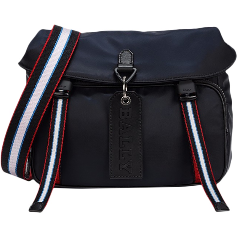 BALLY 巴利 男士 织物单肩斜挎包 CATCH SM T