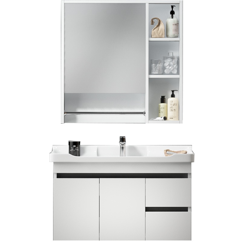 希箭HOROW浴室柜组合实木现代简约卫生间洗漱台卫浴洗手脸面盆镜柜