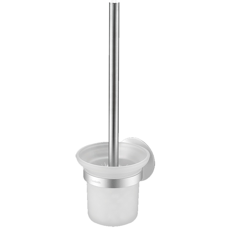 卫百斯卫生间壁挂式马桶刷厕所刷子壁挂长柄刷清洁神器洗马桶刷子金色套装