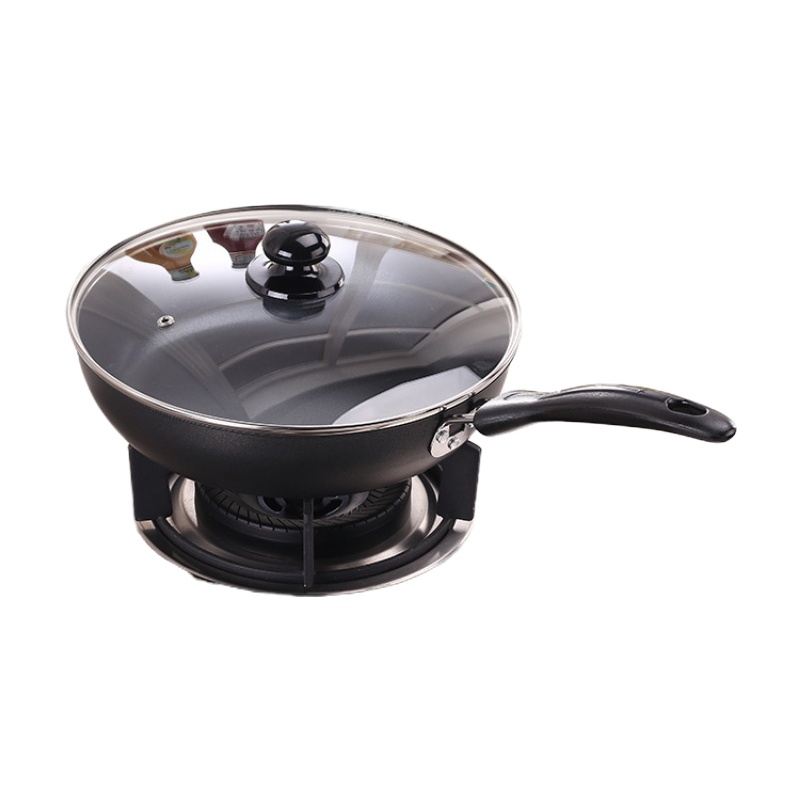 迷你不粘锅平底锅锅煎蛋炒菜煎饼牛排锅煎饼果子 FENGHOU 18厘米送木铲+百洁布+带盖子