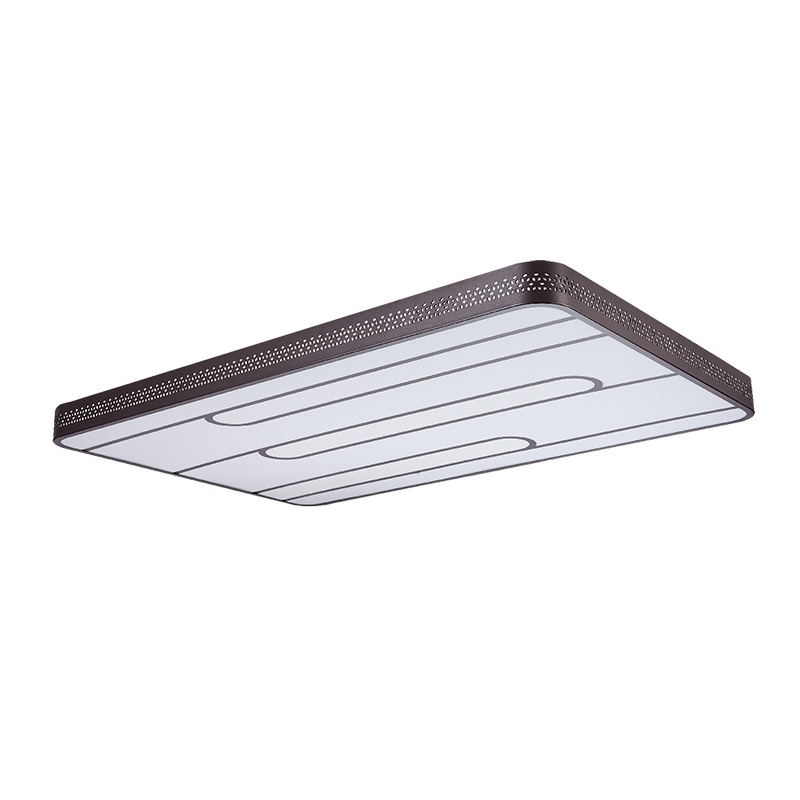 飞利浦 (PHILIPS)吸顶灯新中式中国风调光调色客厅书办公室会议室长方形LED吸顶灯 悦蓉80W(含遥控)