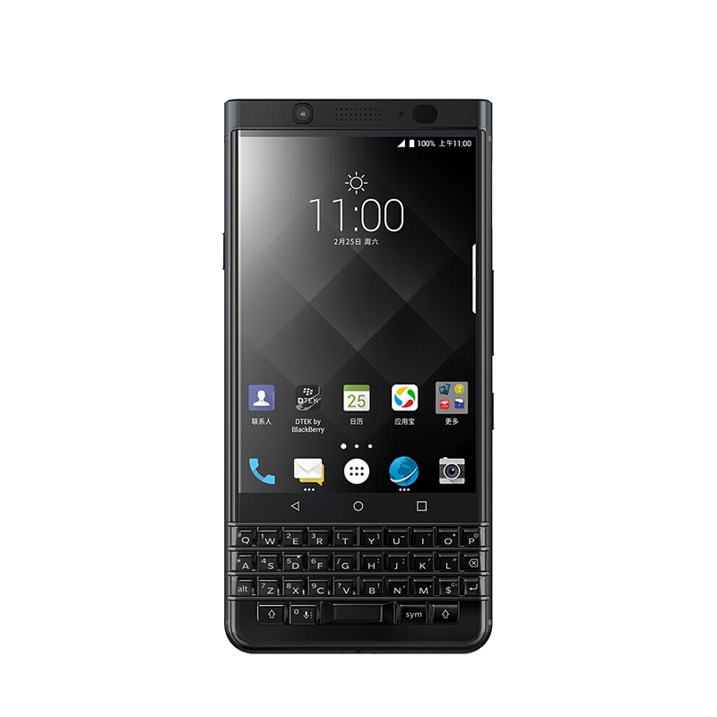 BlackBerry 黑莓 Keyone 物理感应全键盘手机 移动联通4G 亚太版 黑色 64GB