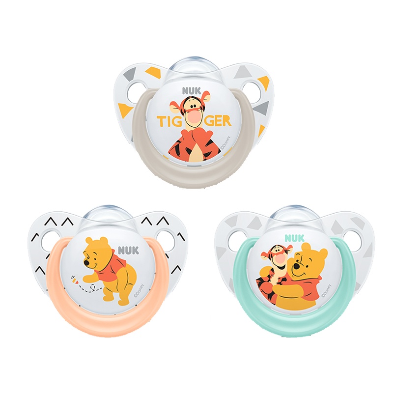 NUK安睡型硅胶安抚奶嘴(0-6个月)