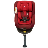 英国巧儿宜汽车儿童安全座椅isofix硬接口0-4岁双向安装 陀螺勇士红色
