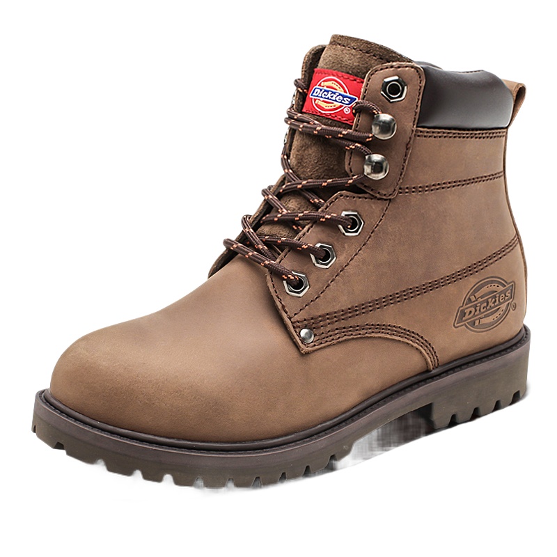 Dickies男工装靴秋冬新款情侣鞋子厚底真皮高帮鞋户外马丁靴194M50LXS26